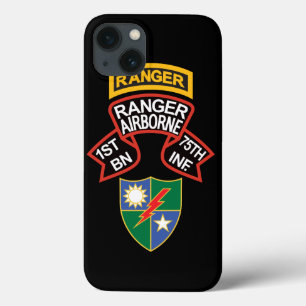 Funda Para iPhone 13 1.ᵉʳ ranger BN, 75th INF desplazamiento de estilo 