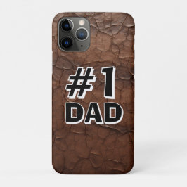Funda Para iPhone 11 Pro #1 Dad Leather-look