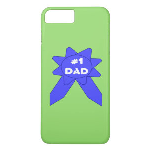 Funda Para iPhone 8 Plus/7 Plus #1 Papá Cinta Azul