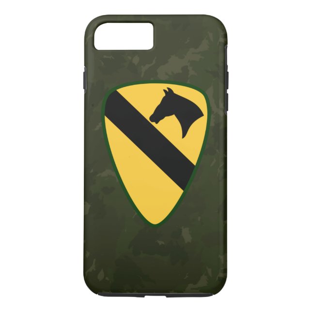 Funda De Case-Mate Para iPhone 1r División "primer equipo" Camo verde oscuro de (Reverso)