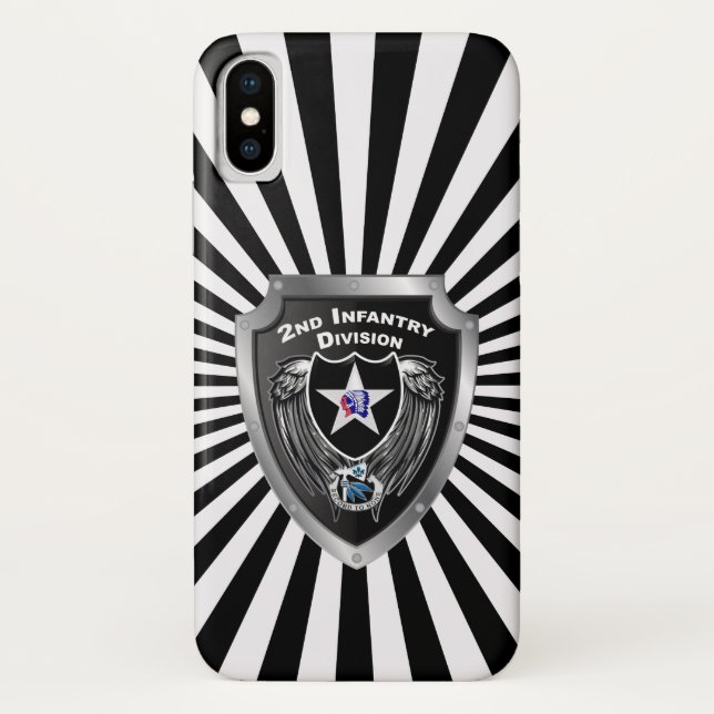 Funda De Case-Mate Para iPhone 2ª División de Infantería “División Indianhead” (Reverso)