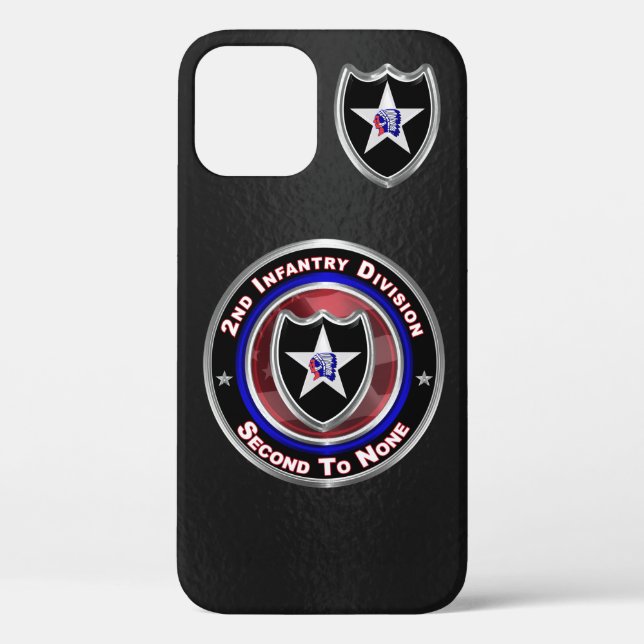 Funda De Case-Mate Para iPhone 2ª División de Infantería “Segundo sin igual” Pers (Reverso )