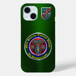 Funda Para iPhone 15 20.º Grupo de Fuerzas Especiales