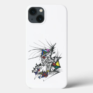 Funda Para iPhone 13 21 Colorido Resumen Tatuaje Tribal