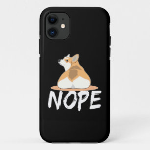 Funda Para iPhone 11 21 Nope Corgi