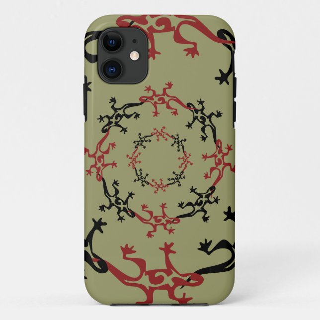 FUNDA DE Case-Mate PARA iPhone 24 GECKOS (Reverso)