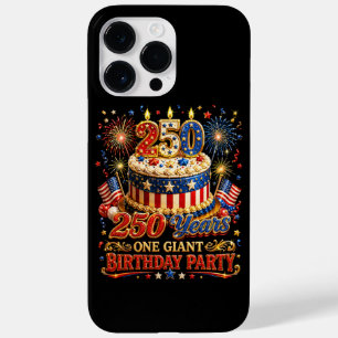 Funda Para iPhone 14 Pro Max De Case-Mate 250 años Un Cumpleaños Gigante 250 Aniversario EE.