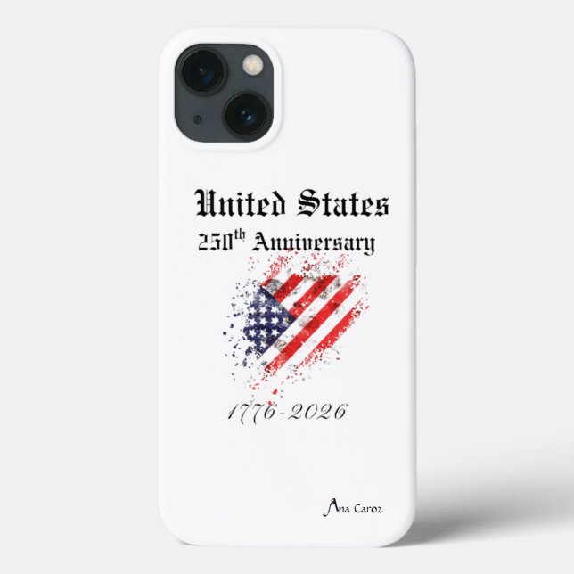 Funda De Case-Mate Para iPhone 250th USA Anniversary Phone Case Apple (Reverso)