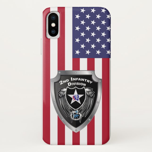 Funda De Case-Mate Para iPhone 2.ª División de Infantería "División Indianhead" (Reverso)