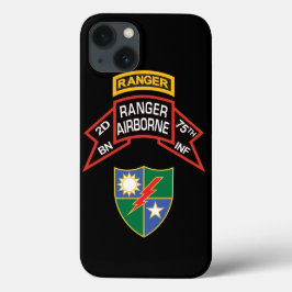 Funda Para iPhone 13 2.º ranger BN, 75º INF desplazamiento de estilo an