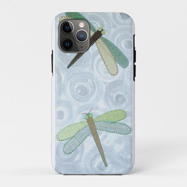 Funda De Case-Mate Para iPhone 2 Dragonflies #1 (Reverso)