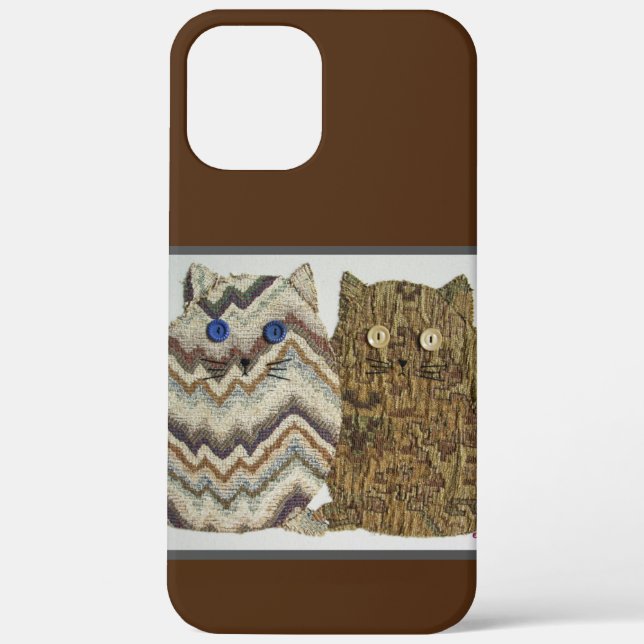 Funda De Case-Mate Para iPhone 2 Gatos Grasos #1 (Reverso )