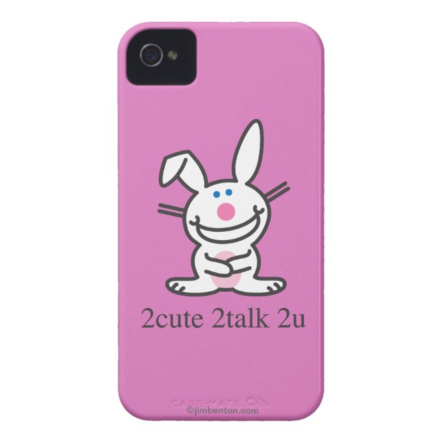 Funda De Case-Mate Para iPhone 2cute 2talk 2u (Atrás)