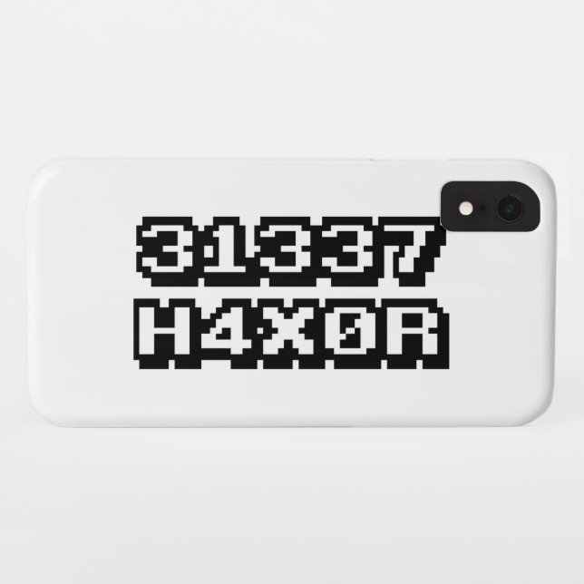 FUNDA DE Case-Mate PARA iPhone 31337 H4X0R (Reverso (horizontal))