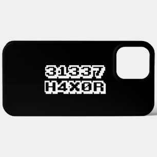 FUNDA PARA iPhone 13 PRO MAX 31337 H4X0R