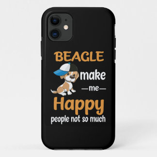 Funda Para iPhone 11 37 Beagle Hazme Feliz