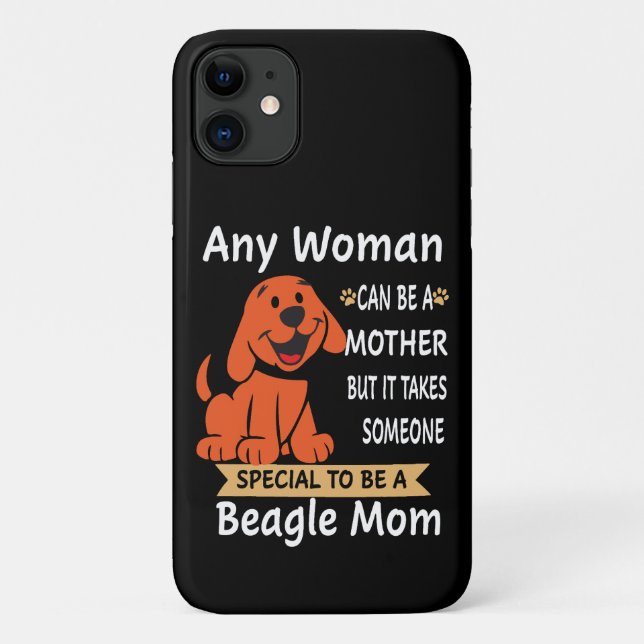Funda De Case-Mate Para iPhone 38 Especial Para Ser Una Madre Beagle (Reverso)