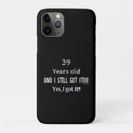 Funda Para iPhone 11 Pro 39 años de edad y aún así lo personalizamos