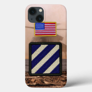 Funda Para iPhone 13 3.ᵉʳ parche de veteranos de la división de infante