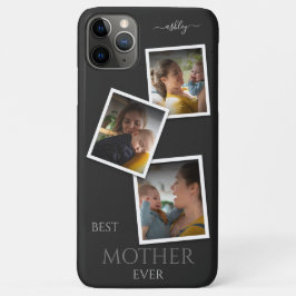 Funda Para iPhone 11 Pro Max 3 Día de la madre de Collage de fotos