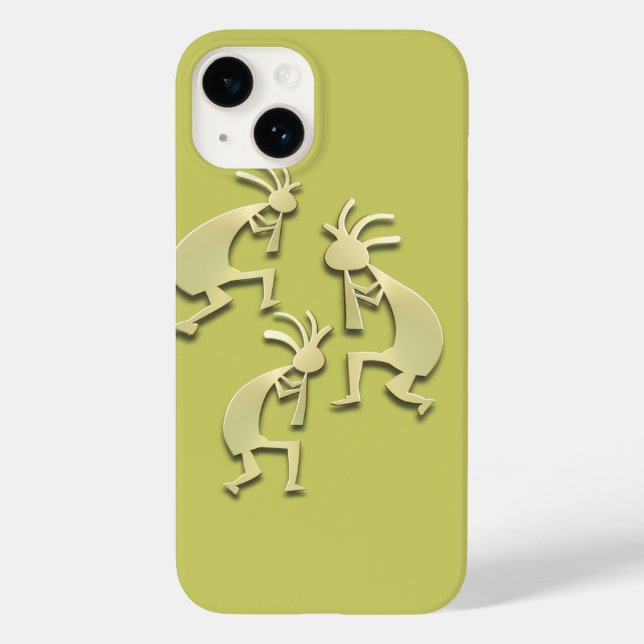 Funda De Case-Mate Para iPhone 3 Kokopelli #57 (Reverso )