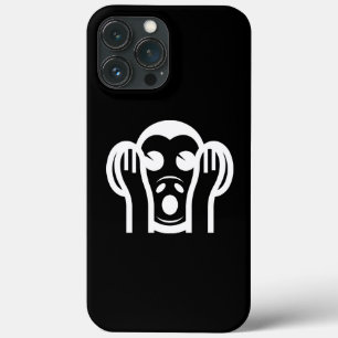 Funda Para iPhone 13 Pro Max 3 Monos Sabios Kikazaru 聞かざる No Escuchar el Mal Em
