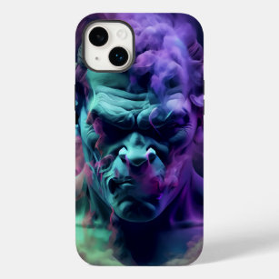 Funda Para iPhone 14 Plus De Case-Mate 3D neón humo demonio alma negro