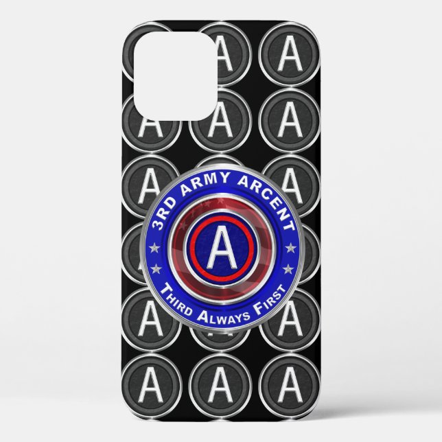 Funda De Case-Mate Para iPhone 3er Ejército ARCENT  (Reverso )