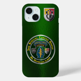 Funda Para iPhone 15 3er Grupo de Fuerzas Especiales