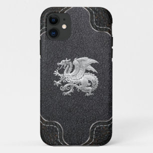 Funda Para iPhone 11 [400] Dragón islandés, Landvttir [Silver]