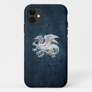 Funda Para iPhone 11 [400] Dragón islandés, Landvttir [Silver]