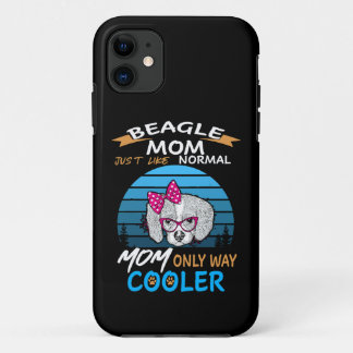 Funda Para iPhone 11 44 Beagle Mom Cooler