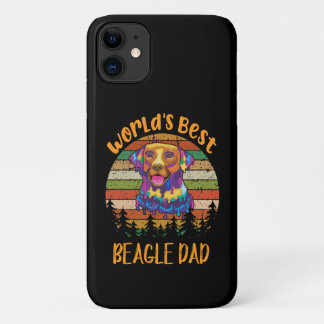 Funda Para iPhone 11 44 Mejor Papá de Beagle del Mundo