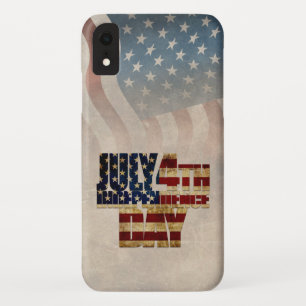 Funda Para iPhone XR 4 de julio Día de la Independencia V2.0 2020