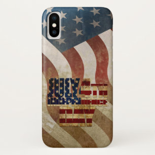 Funda Para iPhone X 4 de julio Día de la Independencia V3.0 2020