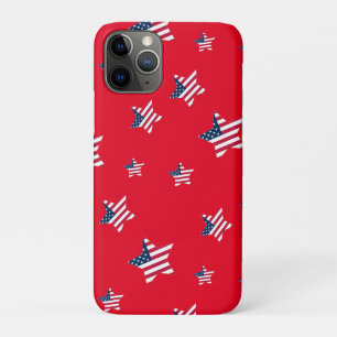 Funda Para iPhone 11 Pro 4 de julio patriótico Estados Unidos estrella fies