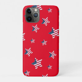 Funda Para iPhone 11 Pro 4 de julio patriótico USA bandera de América estre