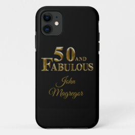 Funda Para iPhone 11 50.º cumpleaños