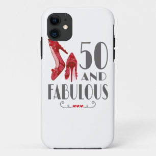 Funda Para iPhone 11 50.º Regalo De Cumpleaños Im 50 Y Fabuloso Regalo