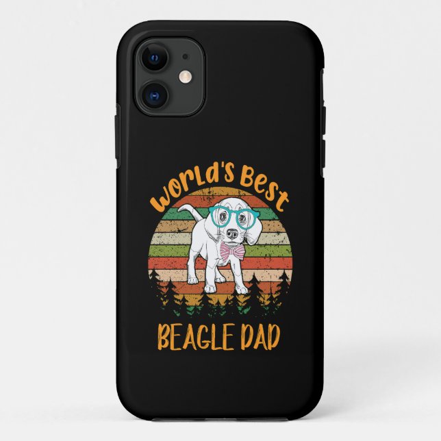 Funda De Case-Mate Para iPhone 51 El Mejor Papá Beagle Del Mundo (Reverso)