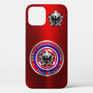 Funda Para iPhone 12 555ª brigada de ingenieros "Triple níquel"