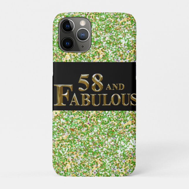 Funda De Case-Mate Para iPhone 58 cumpleaños (Reverso)