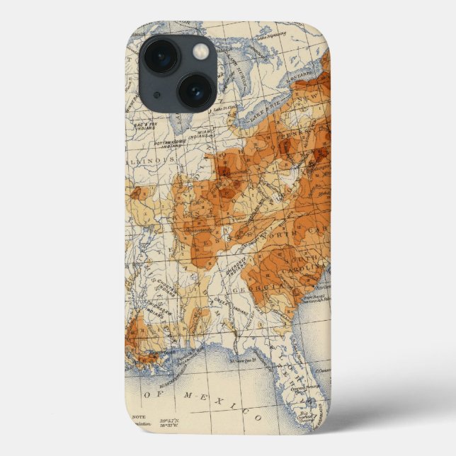 Funda De Case-Mate Para iPhone 5 Population 1820 (Reverso)