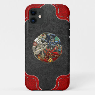Funda Para iPhone 11 [600] Arte sagrado celta - Tres perros