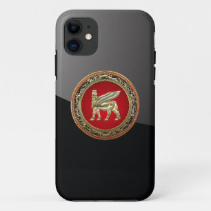 Funda Para iPhone 11 [600] Lamassu de toro alado babilónico [3D]