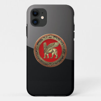 Funda Para iPhone 11 [600] León alado asirio - Lámparas de oro