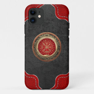 Funda Para iPhone 11 [600] Vegvisir - Viking Gold Magic Runic Compass