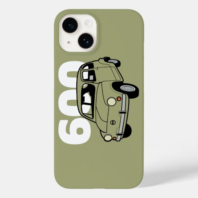 Funda De Case-Mate Para iPhone 600 verde v2 (Reverso )