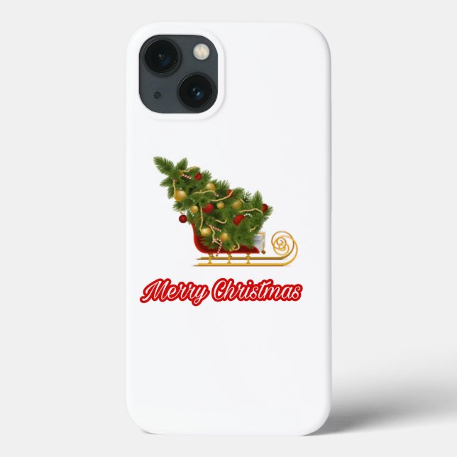 Funda De Case-Mate Para iPhone 62.Ho Ho Ho Ho Santa claus ríen de navidad (Reverso)