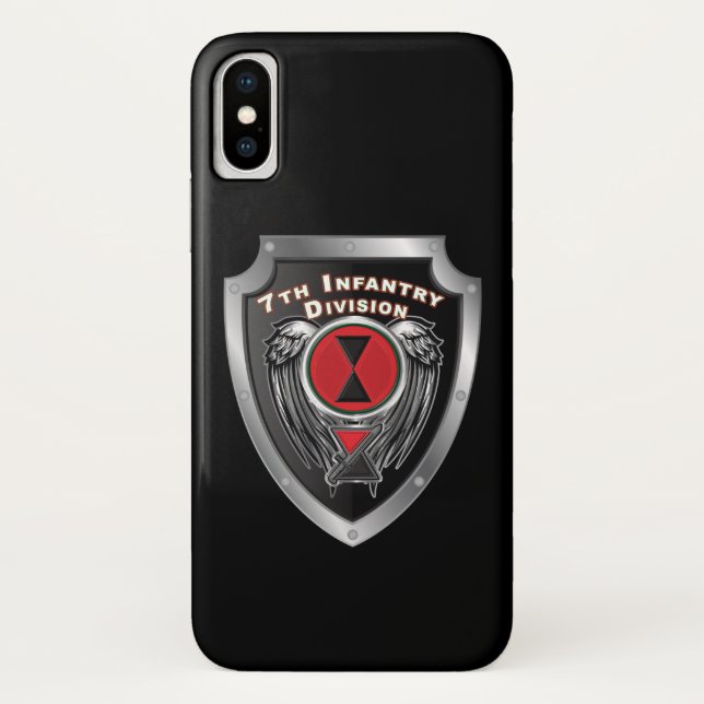 Funda De Case-Mate Para iPhone 7ª División de Infantería “División Bayoneta” (Reverso)
